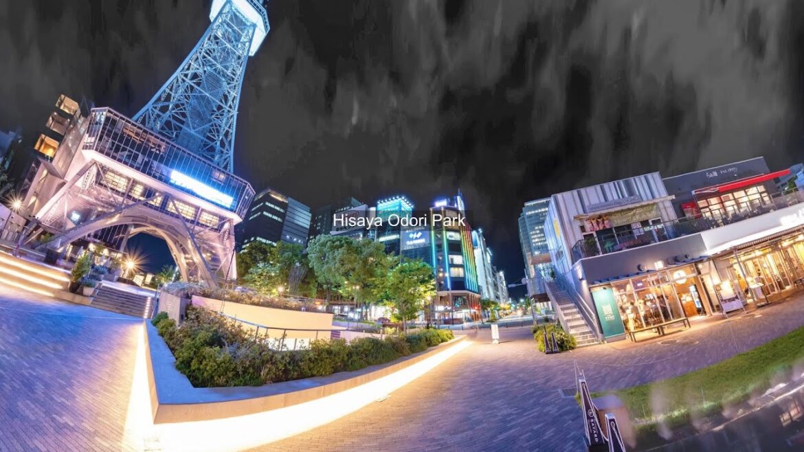 Hisaya Odori Park was laid out after the destruction of World War II by the mayor of Nagoya Hisaya Odori Park was laid out after the destruction of World War II by the mayor of Nagoya