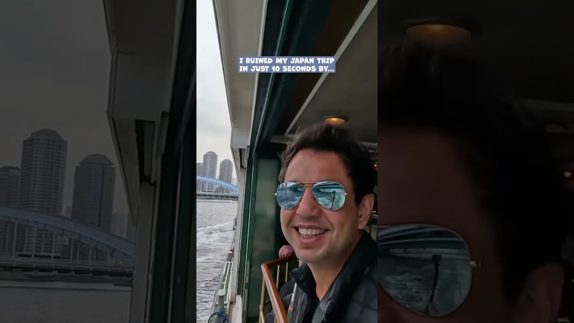 How I RUINED My Japan Trip in 10 SECONDS... 🥲