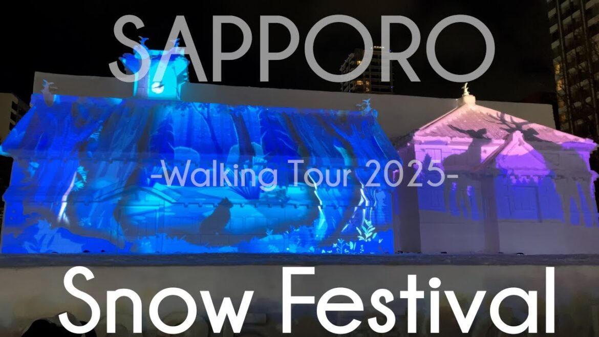 Sapporo Snow Festival 2025 – Full Walking Tour & Projection Mapping ❄️ Hokkaido 札幌雪まつり 札幌冰雪节 Sapporo Snow Festival 2025 - Full Walking Tour & Projection Mapping ❄️ Hokkaido 札幌雪まつり 札幌冰雪节