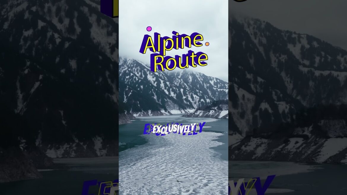 Alpine Route, Japan Tour Packages Available! 🗾⛰️ #japantravel #alpineroute