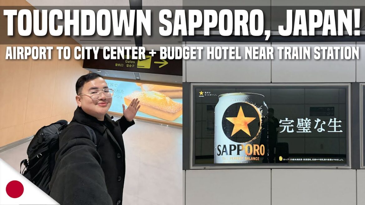 SAPPORO, JAPAN TRAVEL GUIDE: Airport to City + Budget near Train Station 🇯🇵 | Ivan de Guzman