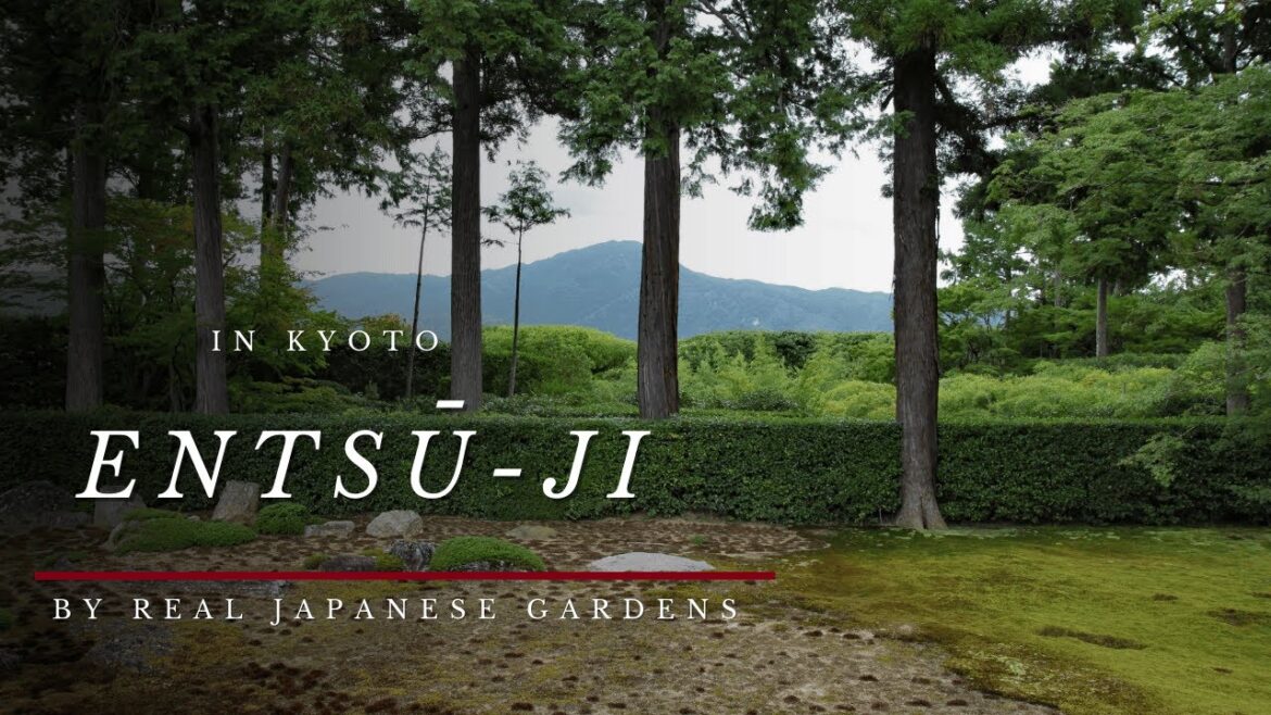 Exploring Entsu-ji Temple’s Zen Garden in Kyoto | Japanese Garden Tour 2024 (4K HD)