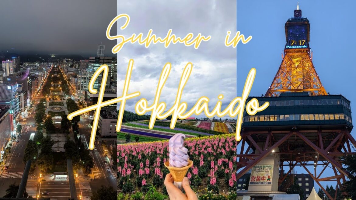 Sapporo, Biei & Furano – Summer Hokkaido | Flower Gardens, Blue Pond, Susukino and TV Tower. Sapporo, Biei & Furano - Summer Hokkaido | Flower Gardens, Blue Pond, Susukino and TV Tower.