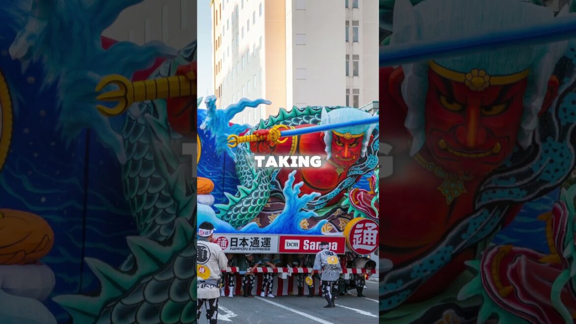 The Most Insane Festival in Japan #nebutafestival #festival #japantravel #japan #aomori