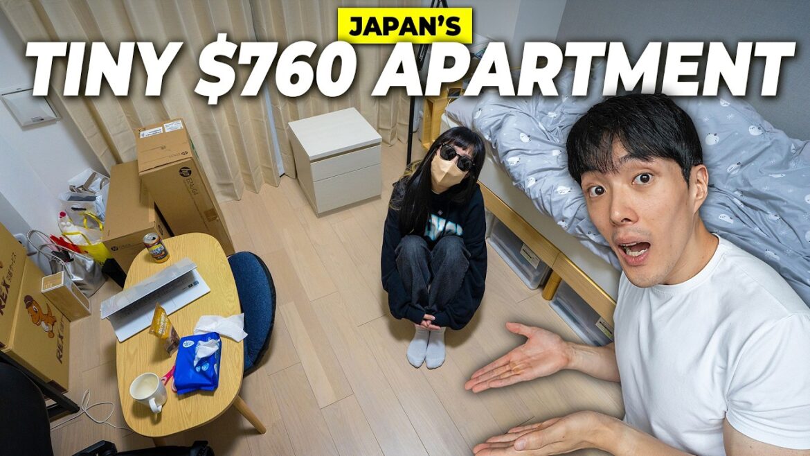 $760 TINY Apartment in Tokyo
