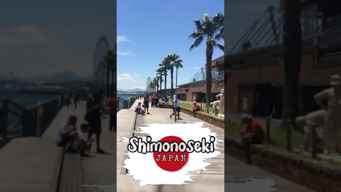 Shimonoseki Yamaguchi 🇯🇵Japan🇯🇵  #travel #japan #holiday #shortvideo