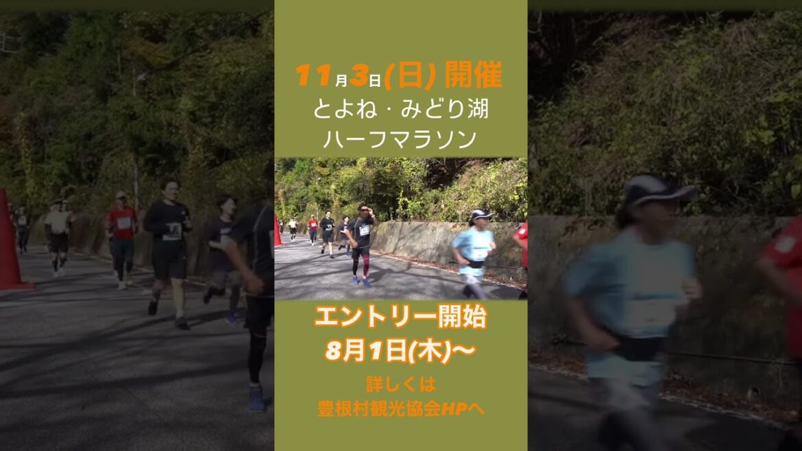 とよね・みどり湖ハーフマラソン