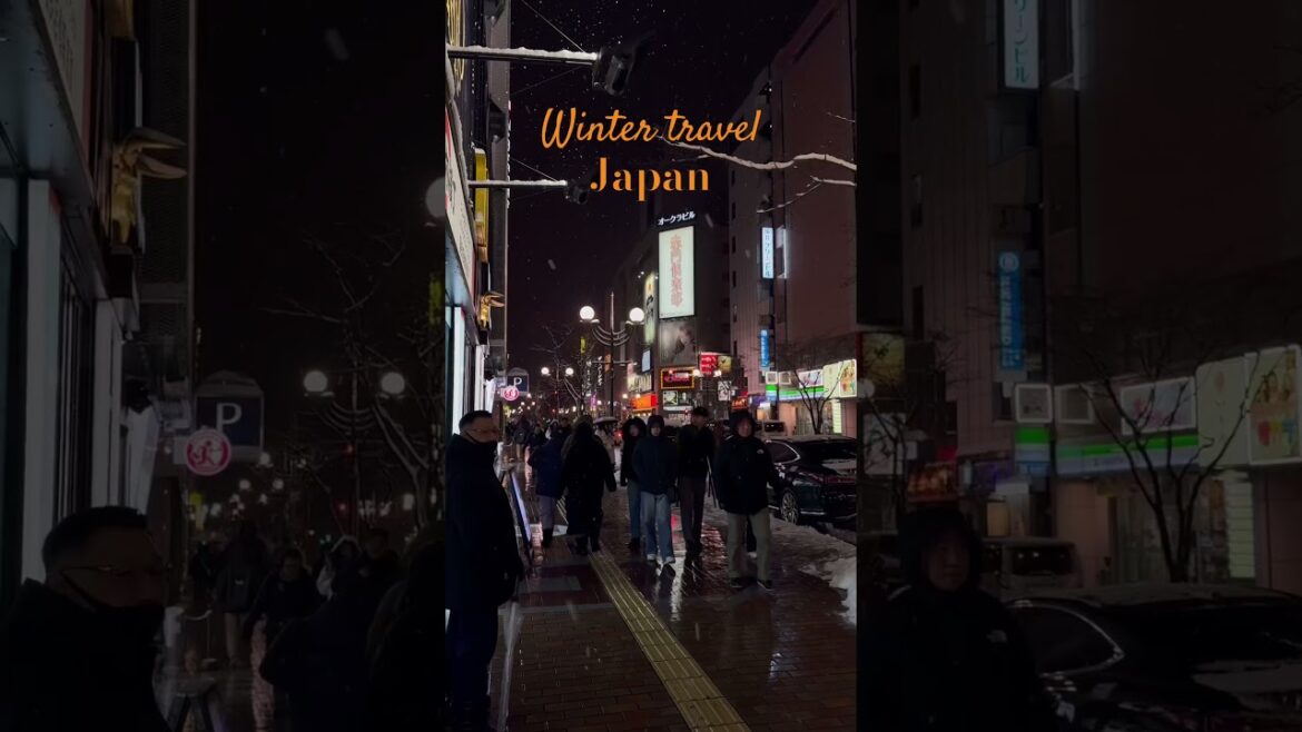 My first time visiting Japan in winter and I’m astonished for words #hokkaido #sapporo #ginzanonsen