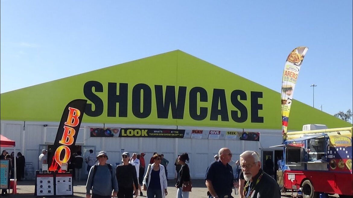 2025 Tucson Gem Shows - 22nd Street Gem Show Tour