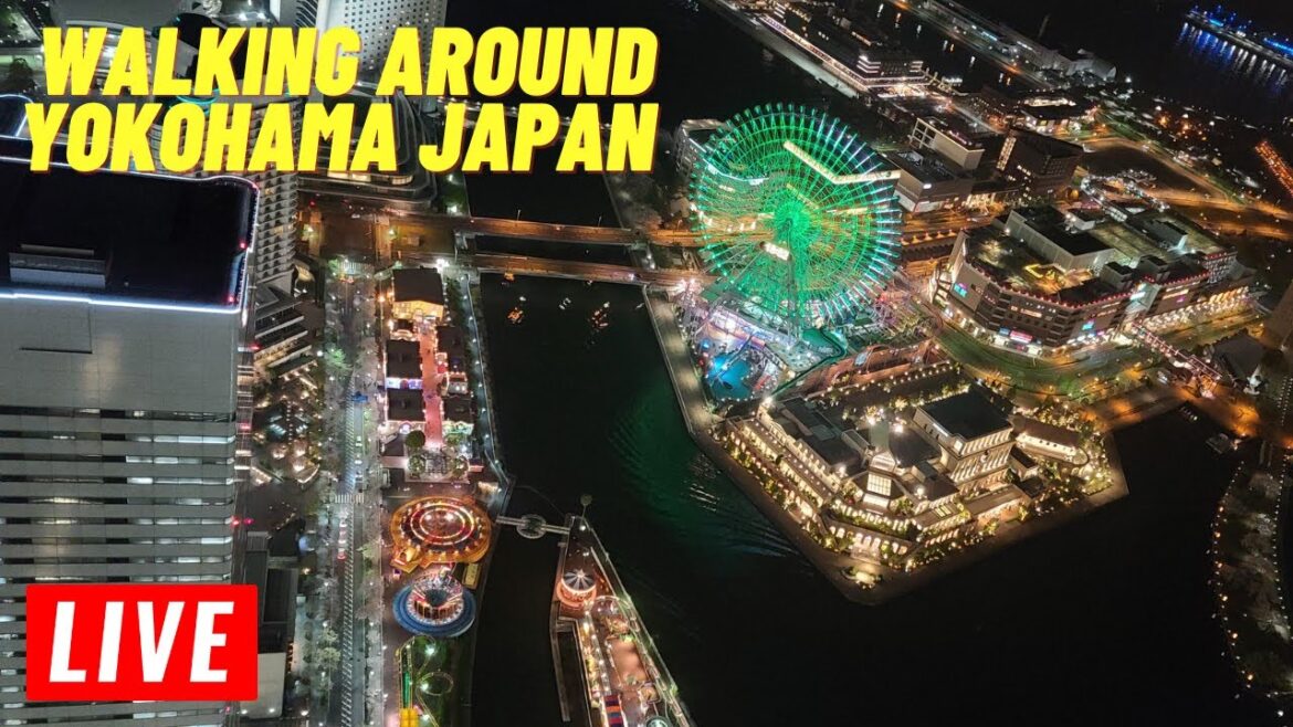 🔴 LIVE: Walking around Yokohama Japan talk and walk  2/11/2025