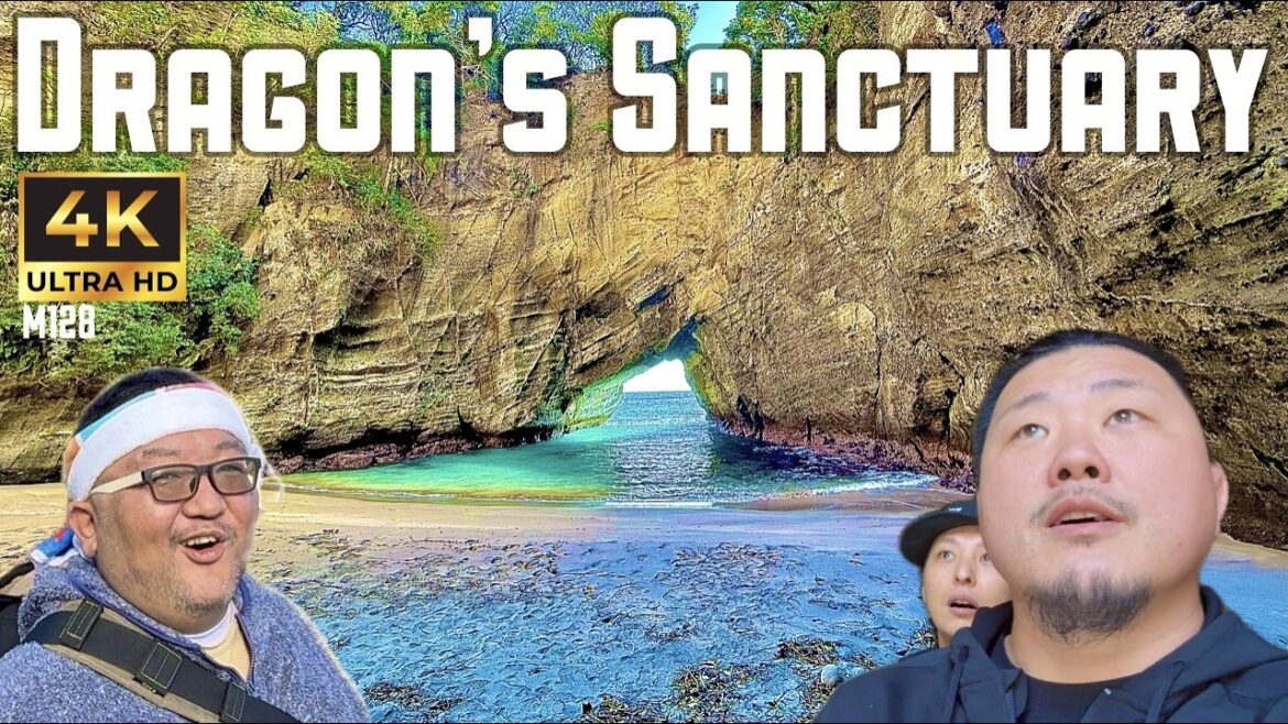 【龍宮窟】ありえない青い海と山の謎施設を発見【伊豆】 【龍宮窟】ありえない青い海と山の謎施設を発見【伊豆】