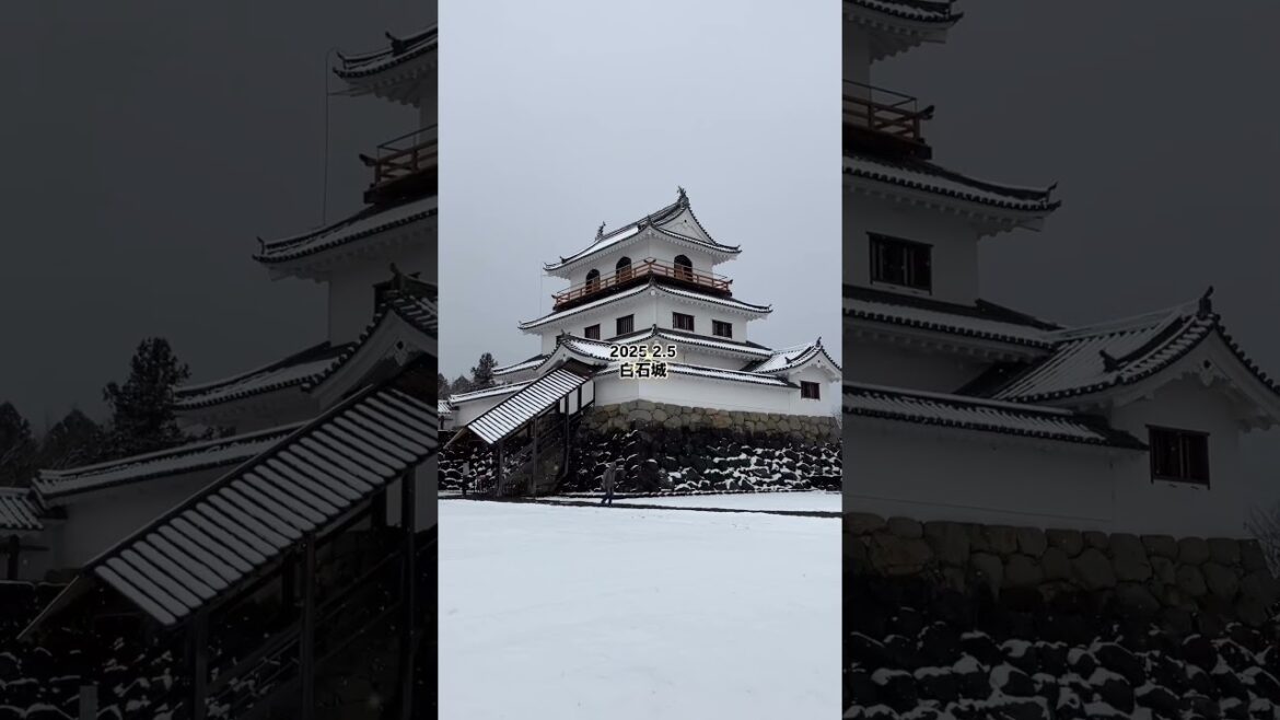 2025.2.5 白石城　#白石城 #tohoku #miyagi #お城