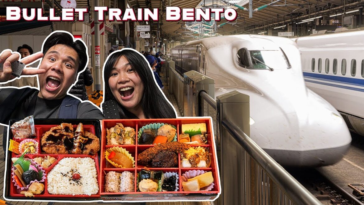Tokyo to Kyoto Shinkansen | YOU NEED TO EAT THIS!