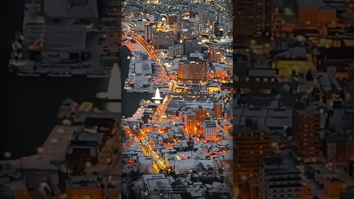 #日本北海道 #函館 #夜景観賞が好き #japan  #hokkaido  #hakodate  #nightview