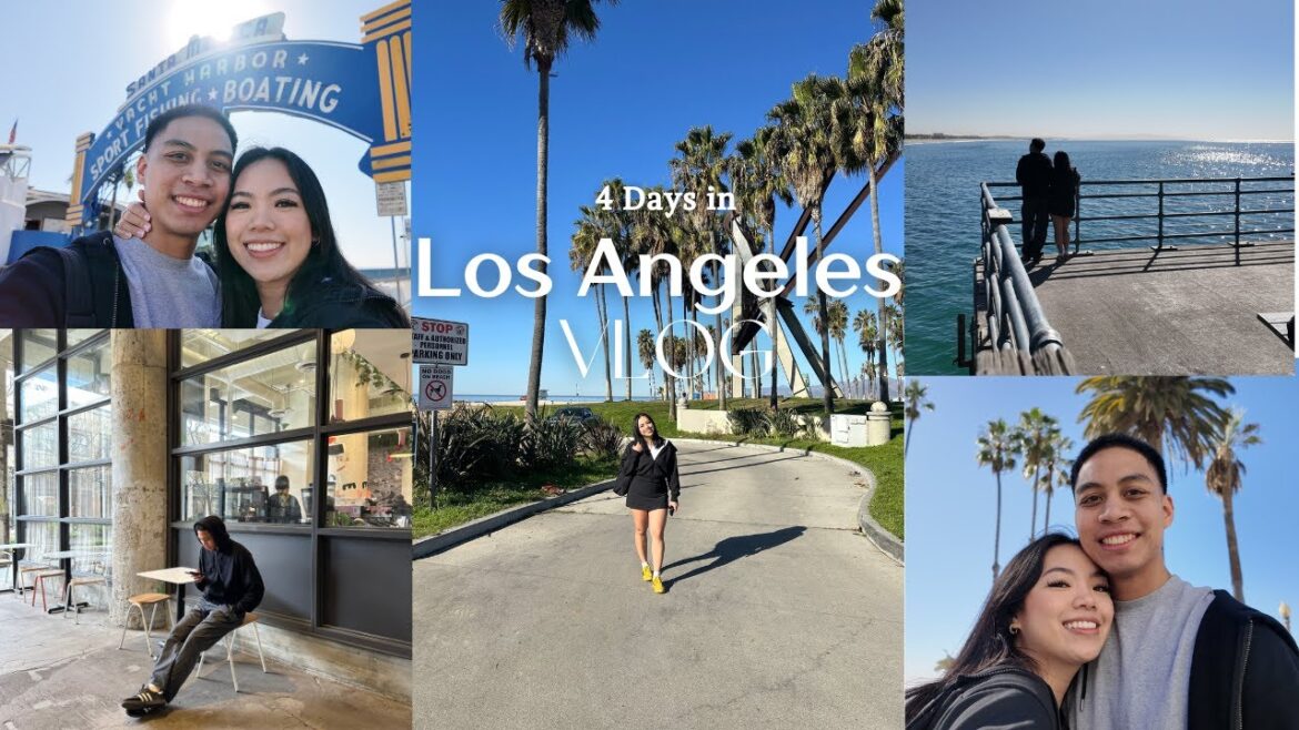 4 Days in Los Angeles Travel Vlog (with DJI Osmo Pocket 3 in 2025)