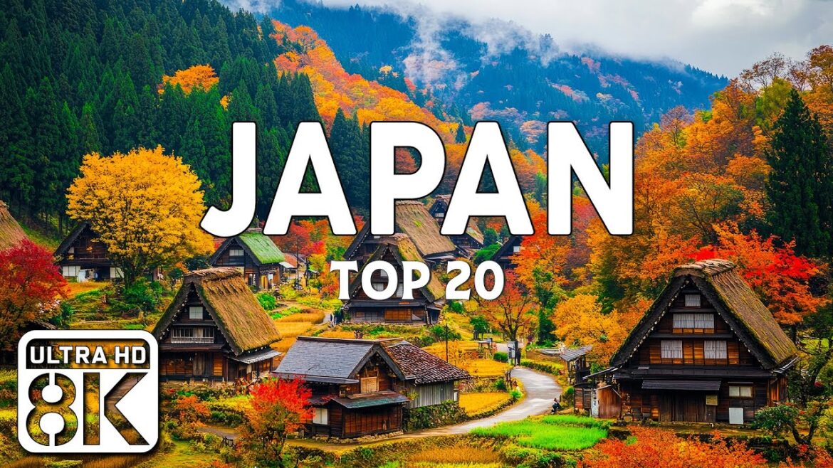 Best of Japan 🌕 The Most Amazing Places In Japan 🍀 Travel Video 8K