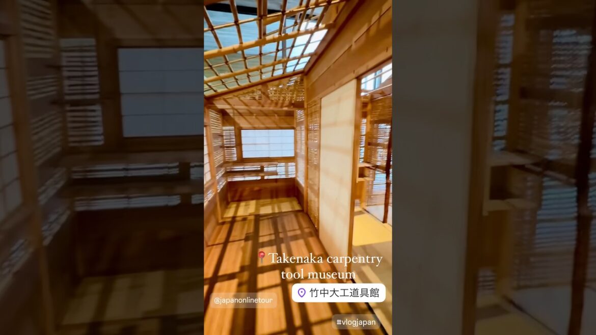🇯🇵 Miyadaiku, Carpentry Museum🪵🔨 Discover the Art of Japanese Woodworking! 🇯🇵✨ #vlogjapan