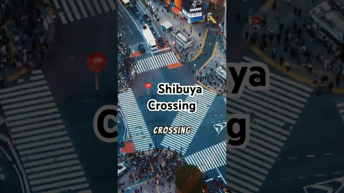 Shibuya Crossing – The Busiest Intersection in the World! Shibuya Crossing – The Busiest Intersection in the World!