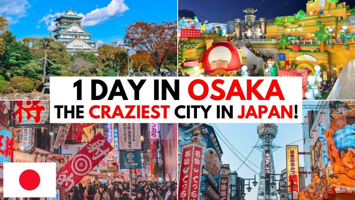 1 DAY IN OSAKA! Best Things To Do in OSAKA, Japan, In 24 Hours! 1 DAY IN OSAKA! Best Things To Do in OSAKA, Japan, In 24 Hours!