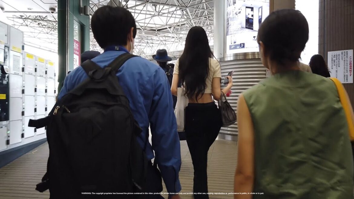 Tokyo, Japan street walk   | Japan Walking Tour「4K」 DJI Pocket 3