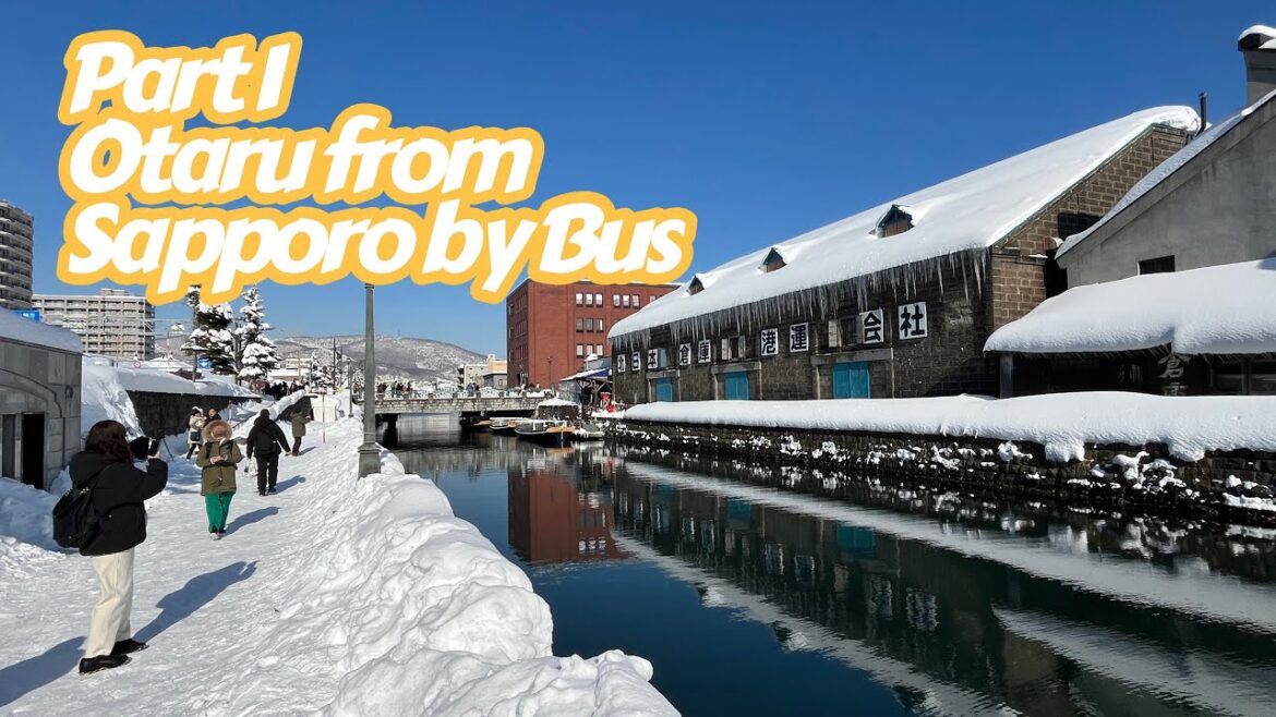 Nalito na kami sa Bus Stop sa Sapporo! |TRAVEL POV to Otaru by Bus 🚌