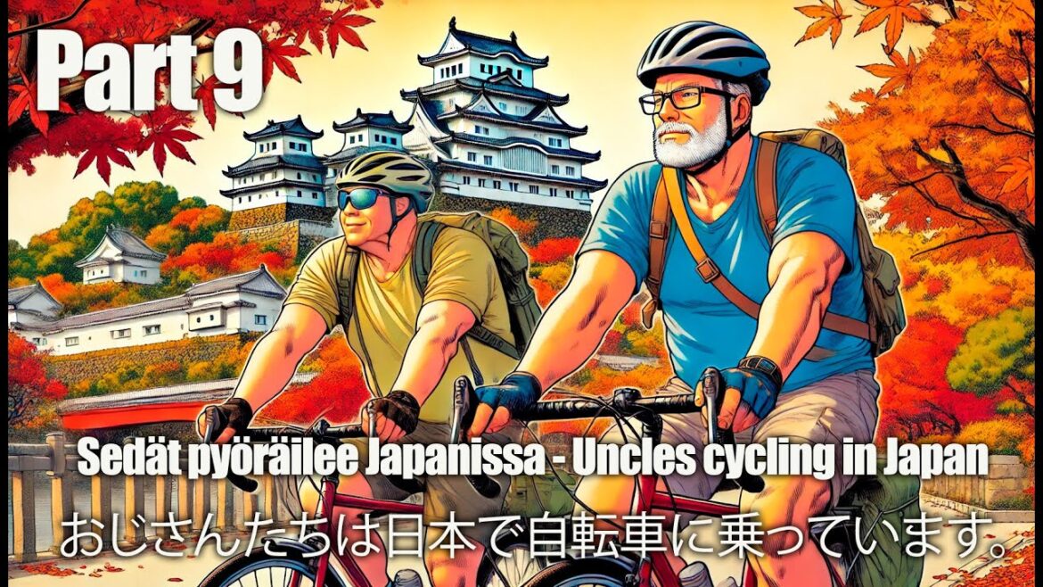 Japanissa pyöräilemässä osa 9 Himeji