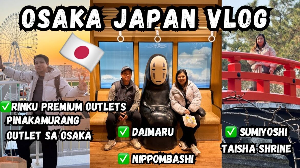 Osaka Japan Vlog ep.5 | Sumiyoshi Shrine+Rinku Premium Outlet / Daimaru /  Hanamaruken / Foodtrip Osaka Japan Vlog ep.5 | Sumiyoshi Shrine+Rinku Premium Outlet / Daimaru /  Hanamaruken / Foodtrip