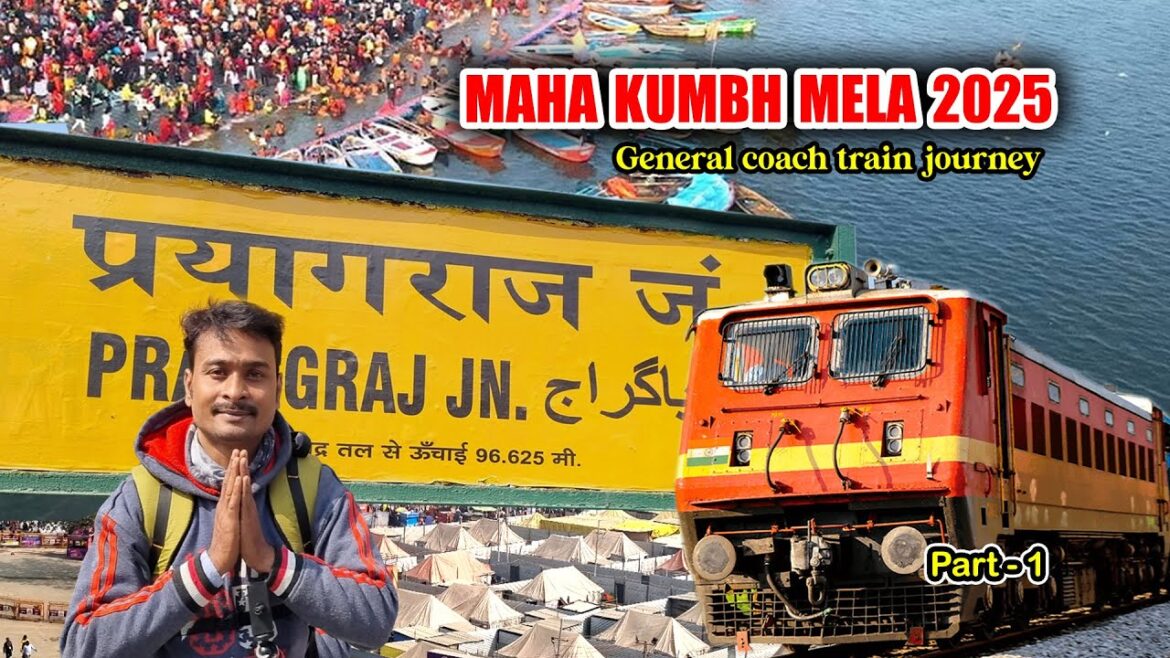 Prayagraj mahakumbh 2025 || howrah to Prayagraj train journey general coach Prayagraj mahakumbh 2025 || howrah to Prayagraj train journey general coach