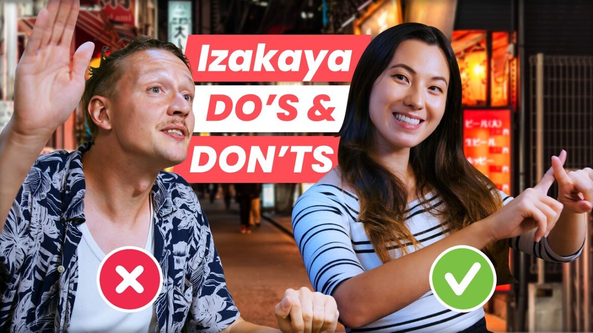 Japanese Izakaya MUST-KNOW Table Manners & Key Phrases