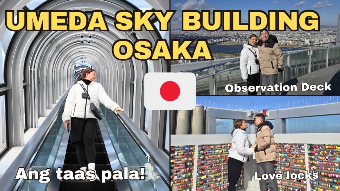 Umeda Sky Building Osaka, Japan, Ang taas pala! | kriserika