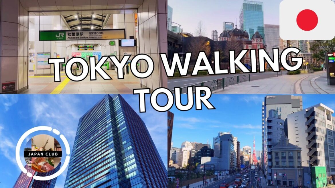 TOKYO, Japan Walking Tour 🇯🇵 | Tokyo JAPAN