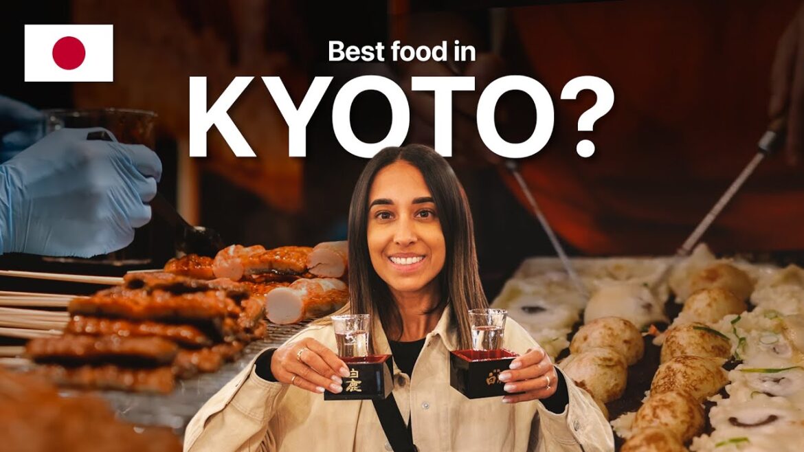 KYOTO FOOD VLOG! Is Nishiki Market a Tourist Trap? Japan