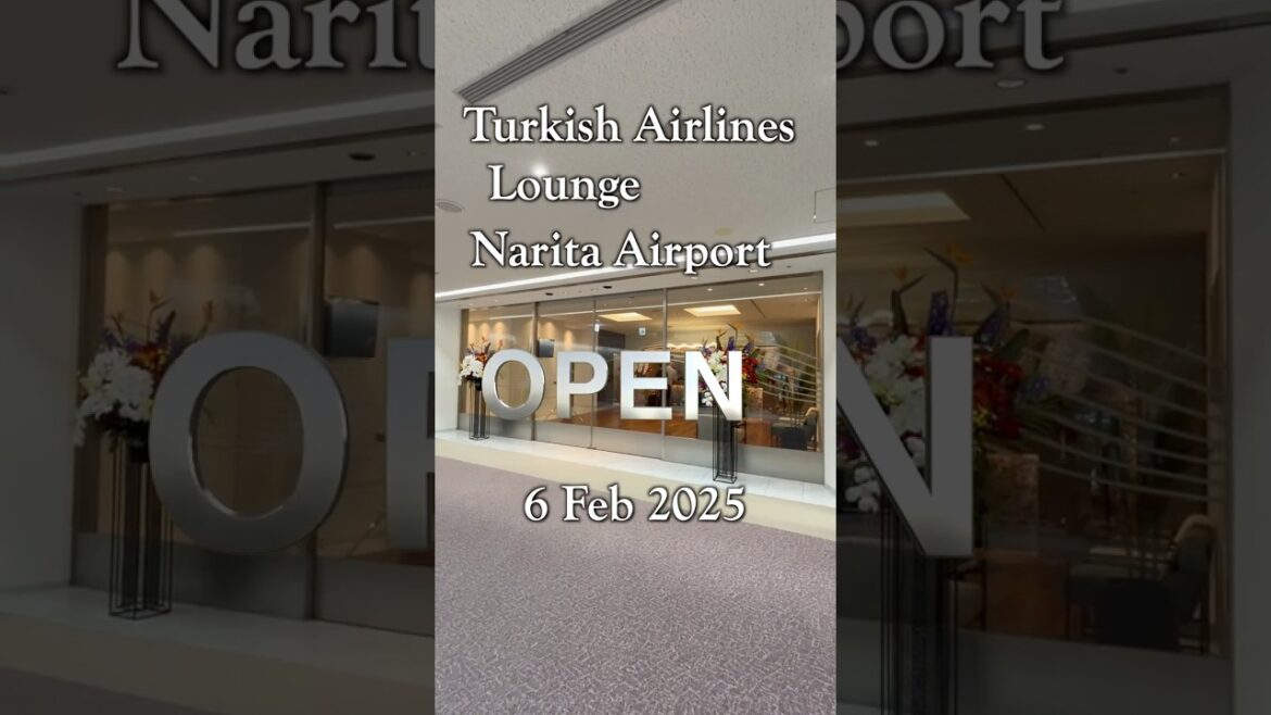 NEW OPEN ！#naritainternationalairport  #Turkish Lounge#ターキッシュラウンジ #成田空港 #travel
