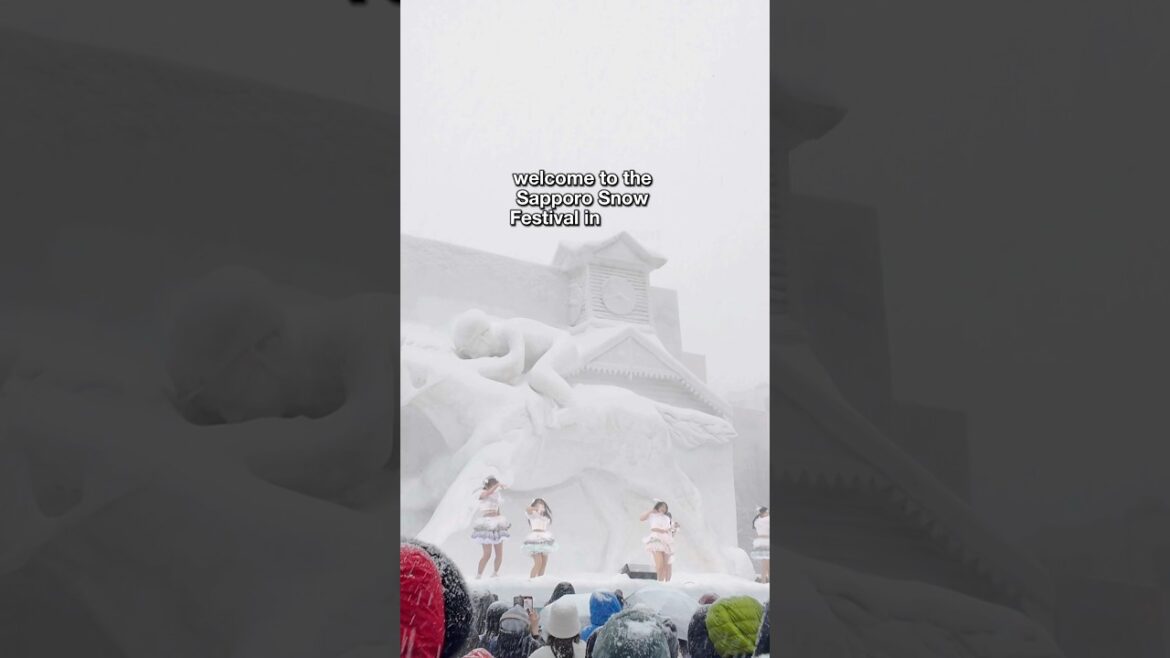Add this to your bucket list! Sapporo Snow Festival ☃️ #traveljapan #ilovehokkaido