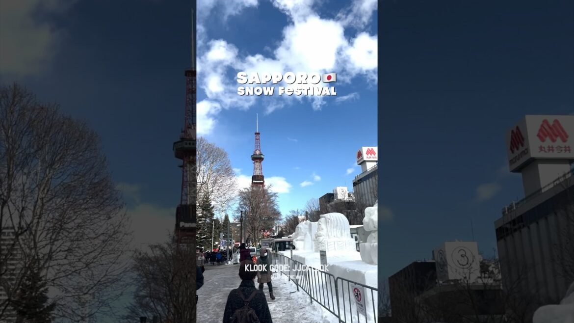 snow, sculptures, and winter spectacles at the Sapporo Snow Festival! ❄️ #sapporo #snowfestival snow, sculptures, and winter spectacles at the Sapporo Snow Festival! ❄️ #sapporo #snowfestival