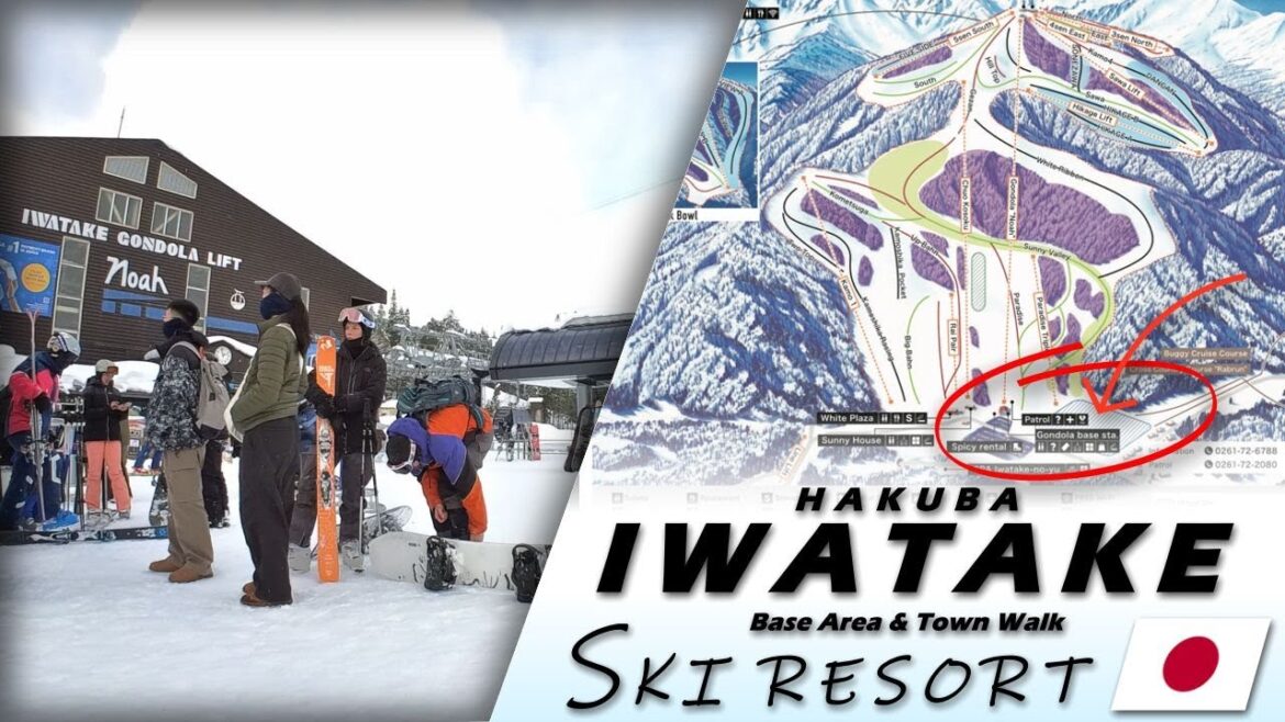Hakuba Ski Holiday | Snowy Walk around Iwatake Ski Resort Hakuba Ski Holiday | Snowy Walk around Iwatake Ski Resort