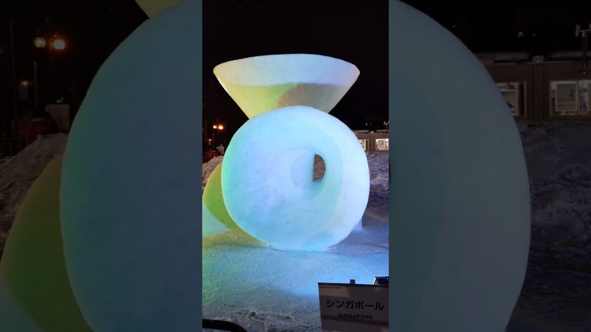 #trip #Snow Sculpture Contest  #sapporo #hokkaido #travel
