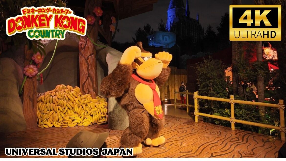Nigth Tour: USJ Donkey Kong Country - Universal Studios Japan・Super Nintendo World