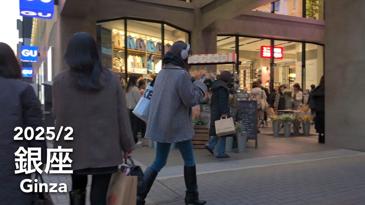 Weekend Evening in Tokyo: Ginza – 2025/2 Weekend Evening in Tokyo: Ginza - 2025/2