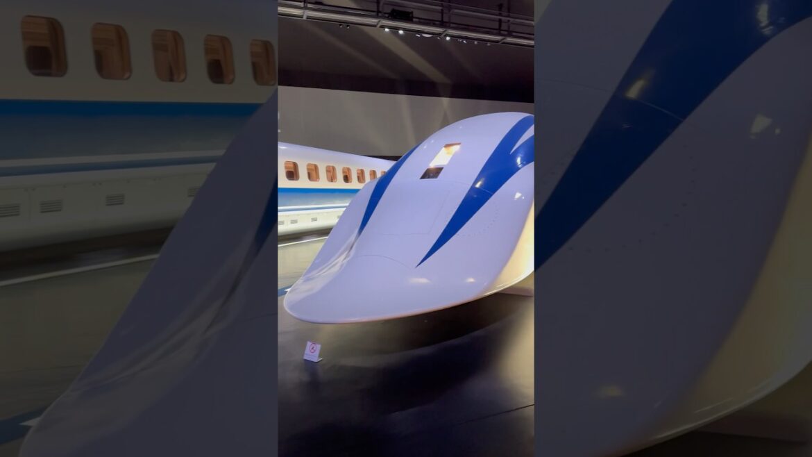 🤯 What’s Inside a Maglev Train? 🚄 #nagoya