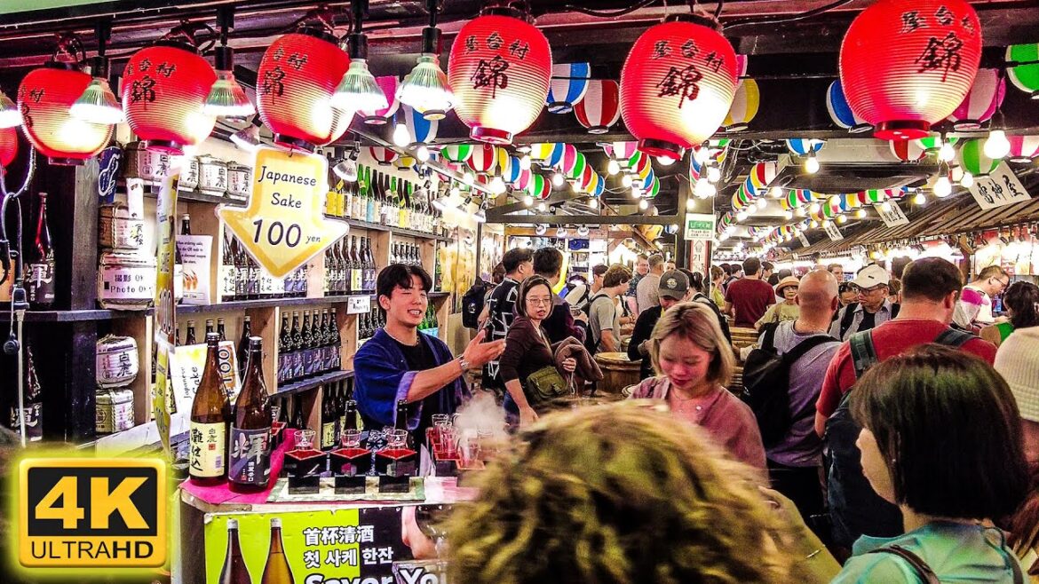 Exploring Nishiki Market | Kyoto’s Hidden Gem 🇯🇵 Japan Walking Tour 4k