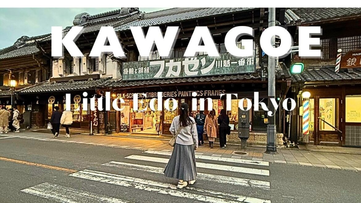 Kawagoe, Day Trip From Tokyo, Street Food in Castle Town, What I eat and things to do