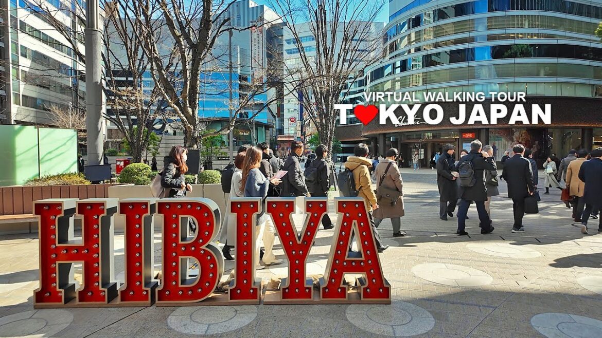 TOKYO JAPAN, Walking Tour Ginza and Midtown Hibiya, Travel, 4K TOKYO JAPAN, Walking Tour Ginza and Midtown Hibiya, Travel, 4K