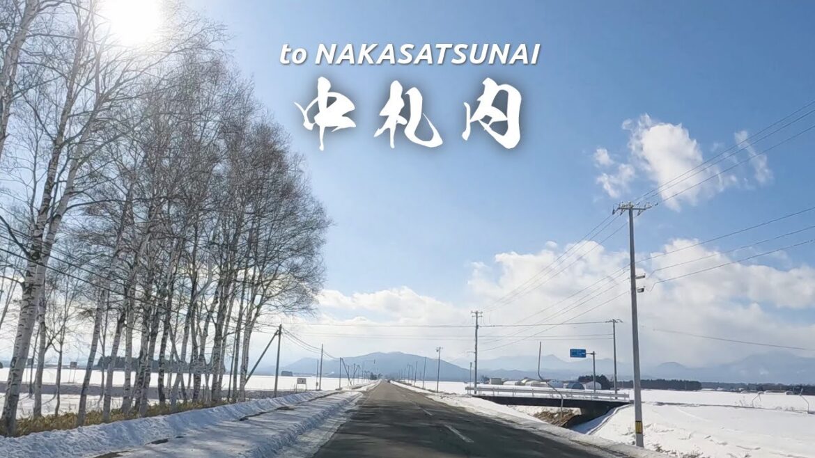 Japan Travel | Hokkaido Drive to Nakasatsunai, near Obihiro, Winter Landscape Covered with Snow Japan Travel | Hokkaido Drive to Nakasatsunai, near Obihiro, Winter Landscape Covered with Snow