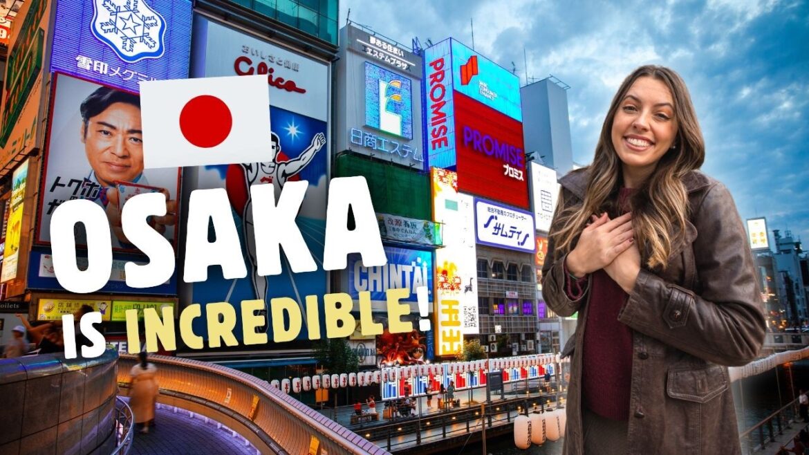 FIRST TIME IN OSAKA (Japan’s Kitchen) 🇯🇵 Things to do + Eat