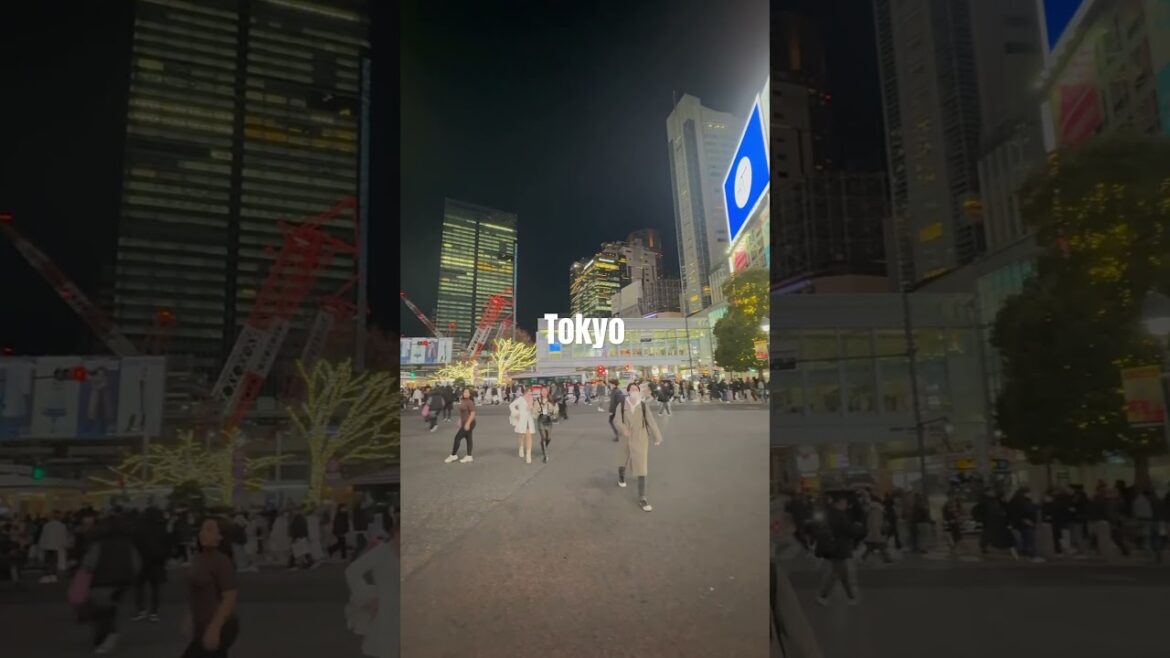 【JAPAN】Shibuya,Tokyo,Japan #shorts   #travel