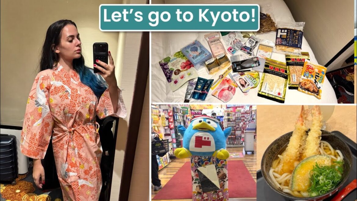 Going to Kyoto!!! Travel and Don Quijote Haul