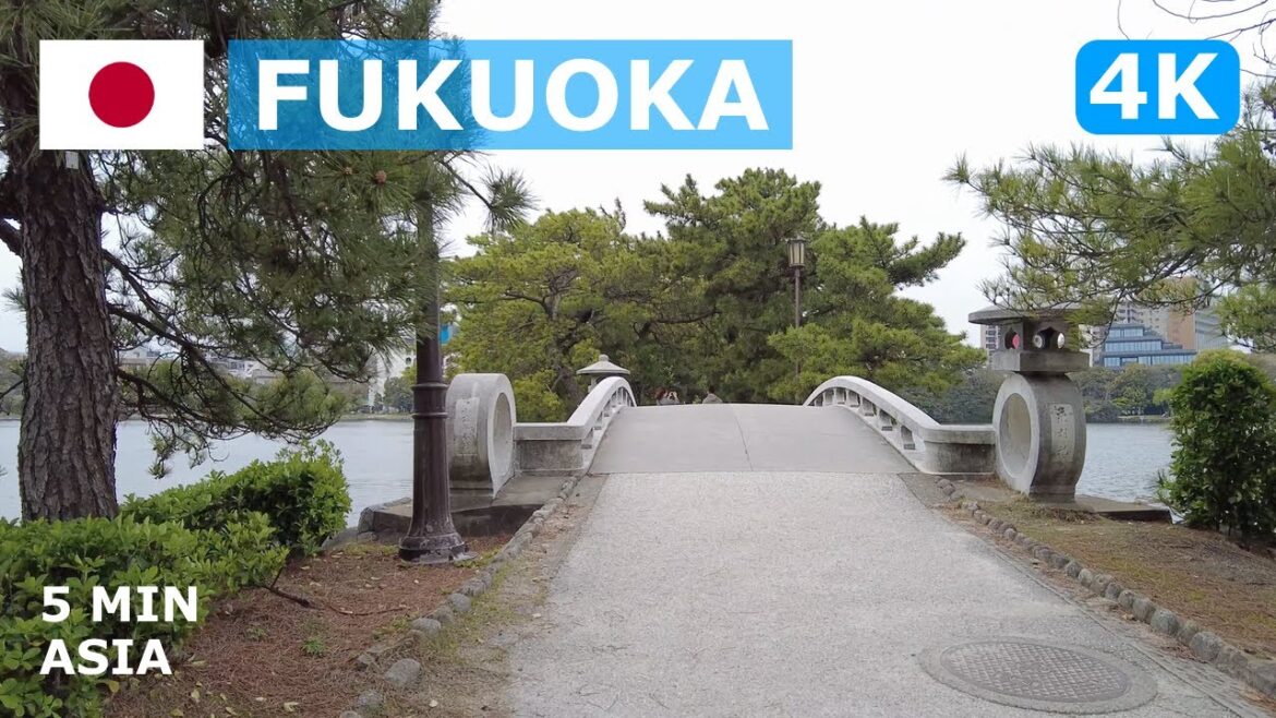 π―π΅ Japan – Fukuoka: 5 Minutes Walking Tour – 4K π―π΅ Japan - Fukuoka: 5 Minutes Walking Tour - 4K