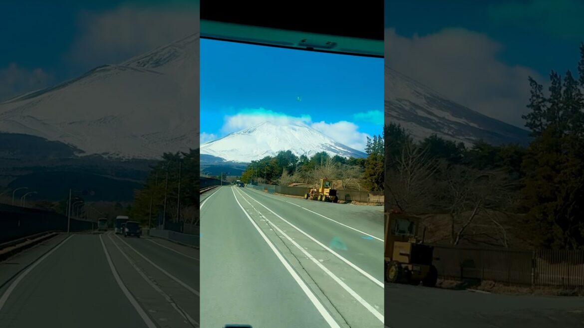 When the road meets a legend - Mt.Fuji in full view, driving into one of the nature’s masterpieces