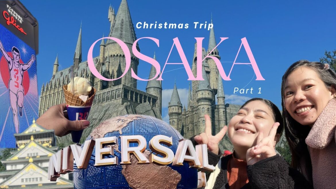 OSAKA | Vlogging with DJI Osmo 3 ᥫ᭡. ⋆𐙚₊˚⊹♡